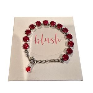 Red crystal boutique bracelet